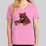 Ladies Core Cotton V Neck Tee Thumbnail