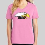 Ladies Core Cotton V Neck Tee Thumbnail