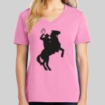 Ladies Core Cotton V Neck Tee Thumbnail