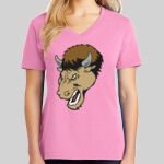 Ladies Core Cotton V Neck Tee Thumbnail