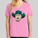 Ladies Core Cotton V Neck Tee Thumbnail