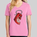 Ladies Core Cotton V Neck Tee Thumbnail