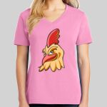 Ladies Core Cotton V Neck Tee Thumbnail