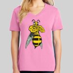 Ladies Core Cotton V Neck Tee Thumbnail