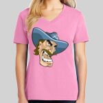 Ladies Core Cotton V Neck Tee Thumbnail