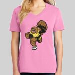 Ladies Core Cotton V Neck Tee Thumbnail