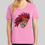 Ladies Core Cotton V Neck Tee Thumbnail