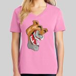 Ladies Core Cotton V Neck Tee Thumbnail