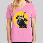 Ladies Core Cotton V Neck Tee Thumbnail