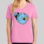 Ladies Core Cotton V Neck Tee Thumbnail