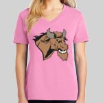 Ladies Core Cotton V Neck Tee Thumbnail