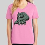 Ladies Core Cotton V Neck Tee Thumbnail