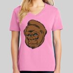 Ladies Core Cotton V Neck Tee Thumbnail