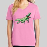 Ladies Core Cotton V Neck Tee Thumbnail