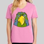 Ladies Core Cotton V Neck Tee Thumbnail