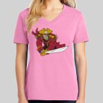 Ladies Core Cotton V Neck Tee Thumbnail