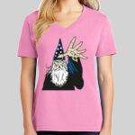 Ladies Core Cotton V Neck Tee Thumbnail