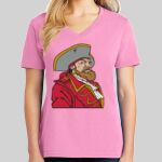 Ladies Core Cotton V Neck Tee Thumbnail