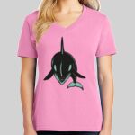 Ladies Core Cotton V Neck Tee Thumbnail