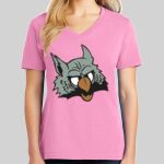 Ladies Core Cotton V Neck Tee Thumbnail