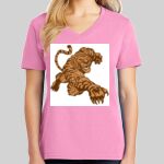 Ladies Core Cotton V Neck Tee Thumbnail