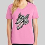 Ladies Core Cotton V Neck Tee Thumbnail