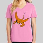 Ladies Core Cotton V Neck Tee Thumbnail