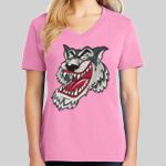 Ladies Core Cotton V Neck Tee Thumbnail