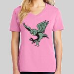 Ladies Core Cotton V Neck Tee Thumbnail