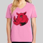 Ladies Core Cotton V Neck Tee Thumbnail