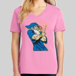 Ladies Core Cotton V Neck Tee Thumbnail