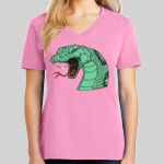 Ladies Core Cotton V Neck Tee Thumbnail