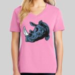 Ladies Core Cotton V Neck Tee Thumbnail