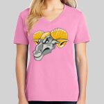 Ladies Core Cotton V Neck Tee Thumbnail