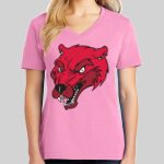 Ladies Core Cotton V Neck Tee Thumbnail