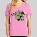 Ladies Core Cotton V Neck Tee Thumbnail