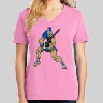 Ladies Core Cotton V Neck Tee Thumbnail