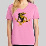 Ladies Core Cotton V Neck Tee Thumbnail