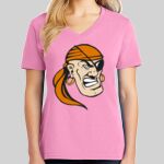 Ladies Core Cotton V Neck Tee Thumbnail