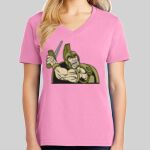 Ladies Core Cotton V Neck Tee Thumbnail