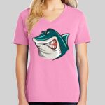 Ladies Core Cotton V Neck Tee Thumbnail