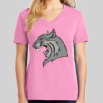 Ladies Core Cotton V Neck Tee Thumbnail