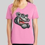 Ladies Core Cotton V Neck Tee Thumbnail