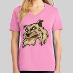 Ladies Core Cotton V Neck Tee Thumbnail