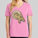 Ladies Core Cotton V Neck Tee Thumbnail