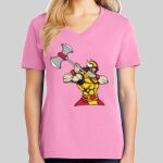 Ladies Core Cotton V Neck Tee Thumbnail