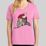 Ladies Core Cotton V Neck Tee Thumbnail