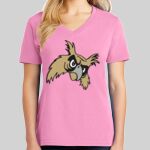 Ladies Core Cotton V Neck Tee Thumbnail