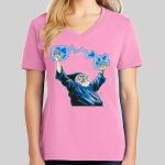 Ladies Core Cotton V Neck Tee Thumbnail