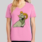 Ladies Core Cotton V Neck Tee Thumbnail